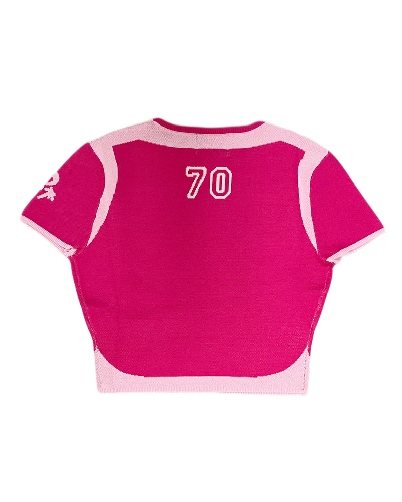 SPECIAL CROPTOP DARK PINK