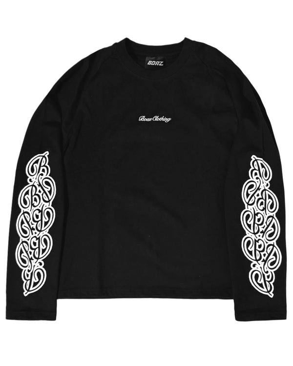 B LONGLSEEVE BLACK