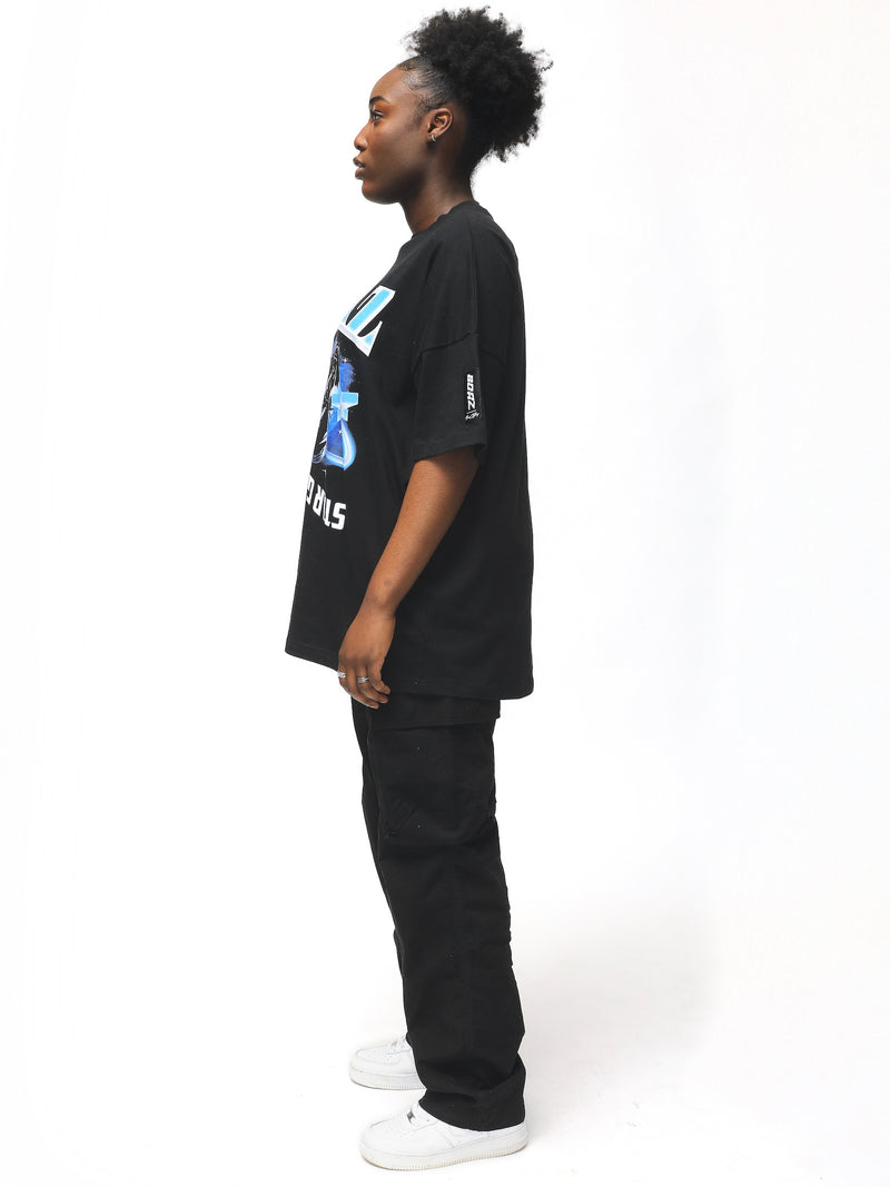 STARGAZING TEE BLACK