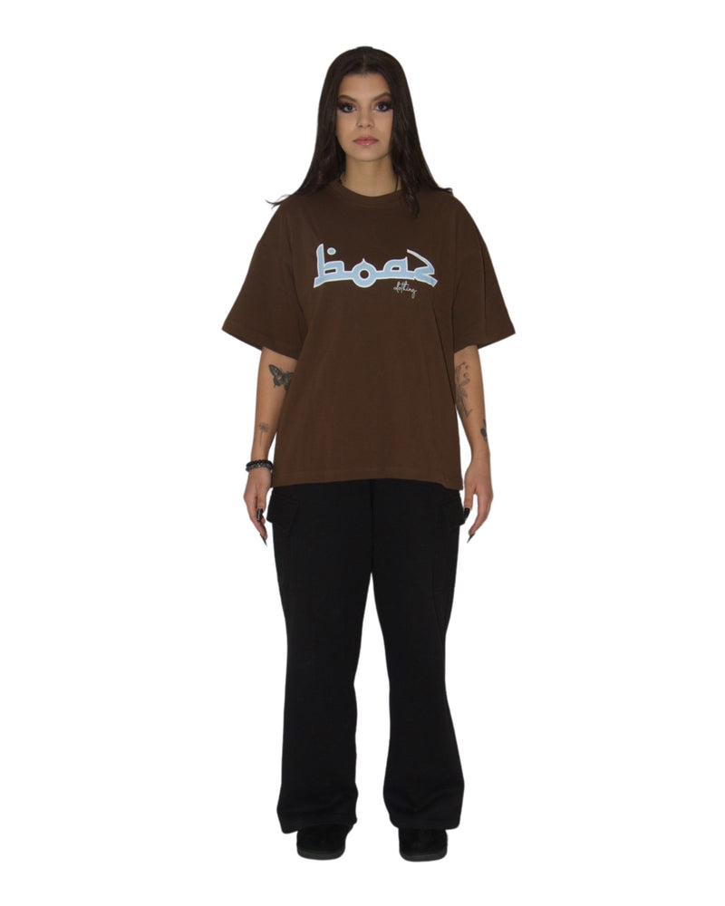 ORIENT FLAIR BROWN TEE BASIC