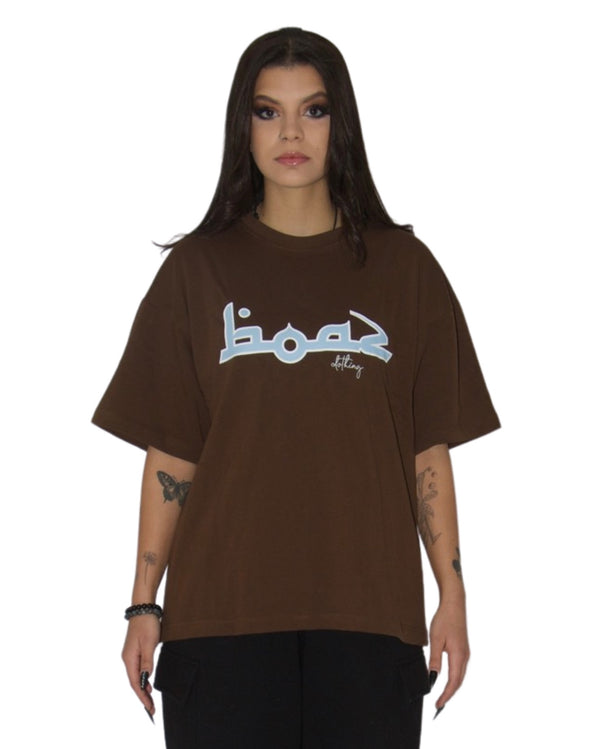 ORIENT FLAIR BROWN TEE BASIC